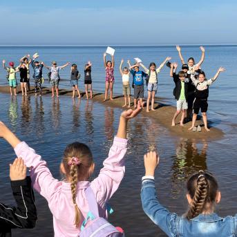 Sējas pamatskolas rudens pārgājiens - 