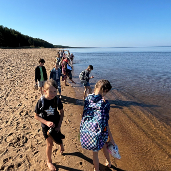 Sējas pamatskolas rudens pārgājiens - 