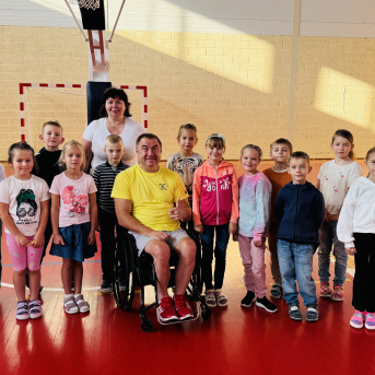 Tikšanās ar Paralimpieti Aigaru Apini - 