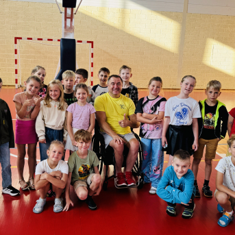 Tikšanās ar Paralimpieti Aigaru Apini - 