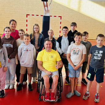 Tikšanās ar Paralimpieti Aigaru Apini - 