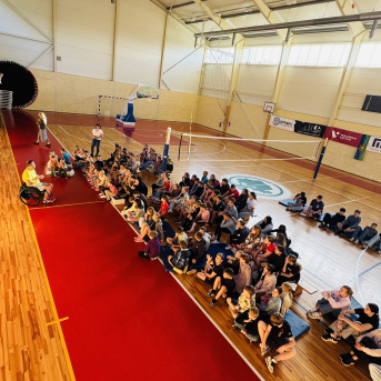 Tikšanās ar Paralimpieti Aigaru Apini - 