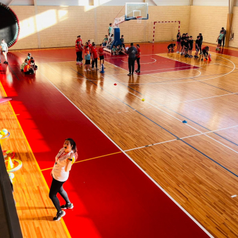 Sporto visa klase sacensības 6.klasēm Sējas skolā - 