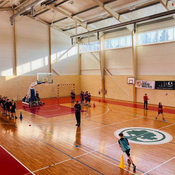 Sporto visa klase sacensības 6.klasēm Sējas skolā - 