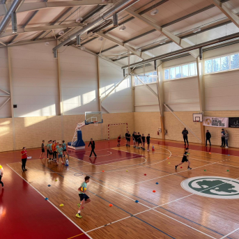 Sporto visa klase sacensības 6.klasēm Sējas skolā - 