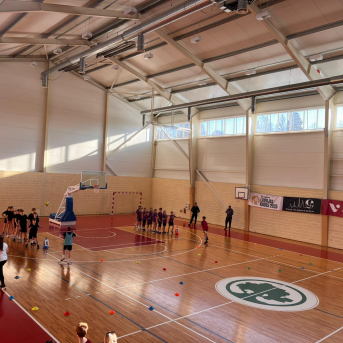 Sporto visa klase sacensības 6.klasēm Sējas skolā - 