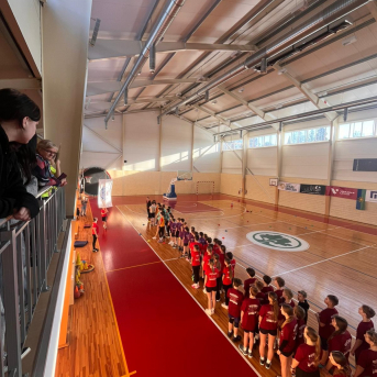 Sporto visa klase sacensības 6.klasēm Sējas skolā - 