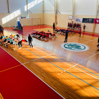Sporto visa klase sacensības 6.klasēm Sējas skolā - 