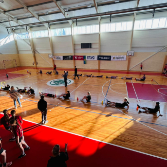 Sporto visa klase sacensības 6.klasēm Sējas skolā - 