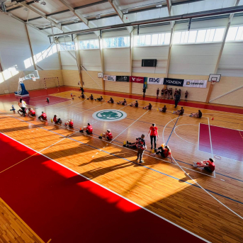 Sporto visa klase sacensības 6.klasēm Sējas skolā - 