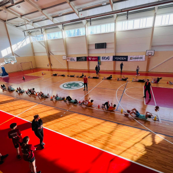 Sporto visa klase sacensības 6.klasēm Sējas skolā - 