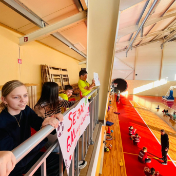 Sporto visa klase sacensības 6.klasēm Sējas skolā - 