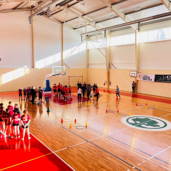 Sporto visa klase sacensības 6.klasēm Sējas skolā - 