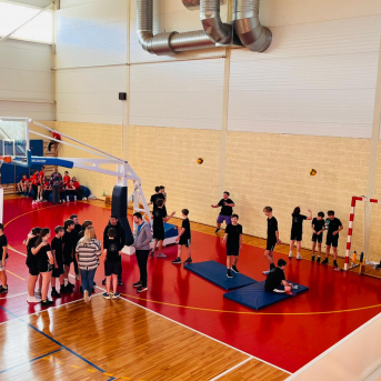 Sporto visa klase sacensības 6.klasēm Sējas skolā - 