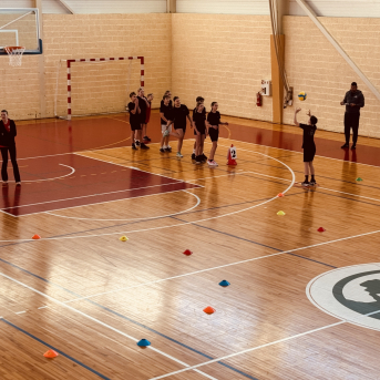 Sporto visa klase sacensības 6.klasēm Sējas skolā - 