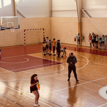 Sporto visa klase sacensības 6.klasēm Sējas skolā - 