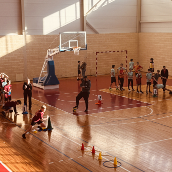 Sporto visa klase sacensības 6.klasēm Sējas skolā - 