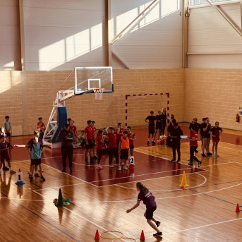 Sporto visa klase sacensības 6.klasēm Sējas skolā - 