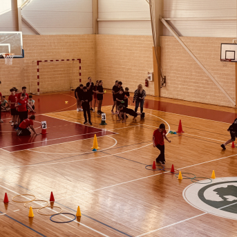 Sporto visa klase sacensības 6.klasēm Sējas skolā - 