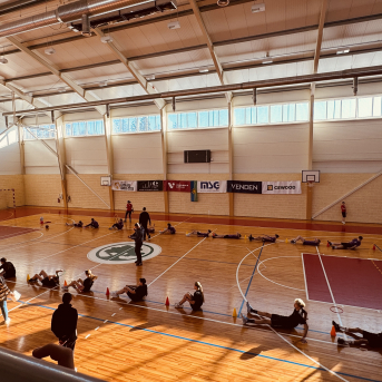 Sporto visa klase sacensības 6.klasēm Sējas skolā - 