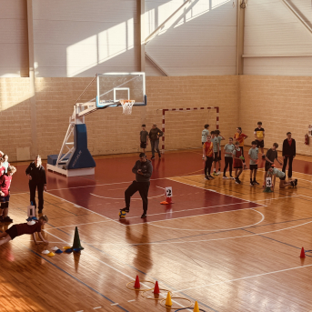 Sporto visa klase sacensības 6.klasēm Sējas skolā - 