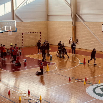 Sporto visa klase sacensības 6.klasēm Sējas skolā - 