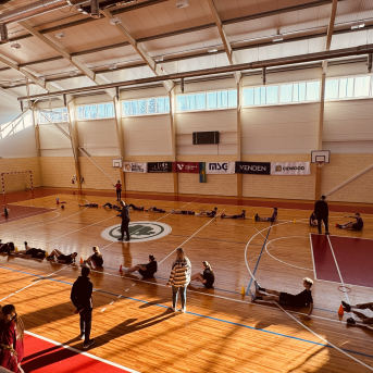 Sporto visa klase sacensības 6.klasēm Sējas skolā - 