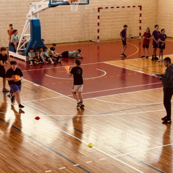 Sporto visa klase sacensības 6.klasēm Sējas skolā - 