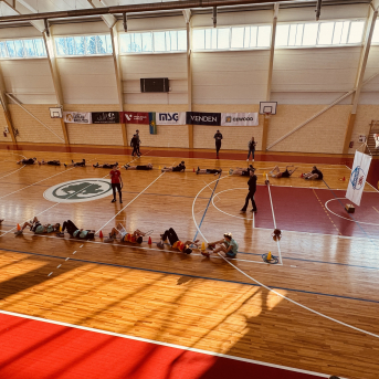 Sporto visa klase sacensības 6.klasēm Sējas skolā - 