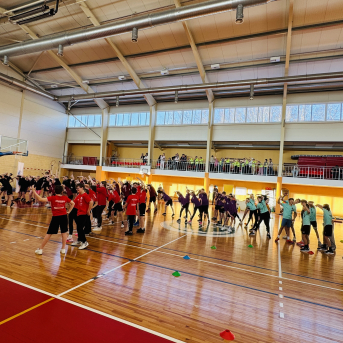 Sporto visa klase sacensības 6.klasēm Sējas skolā - 