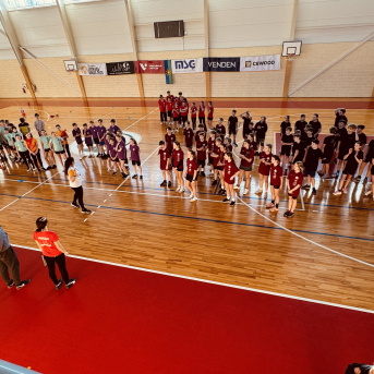 Sporto visa klase sacensības 6.klasēm Sējas skolā - 