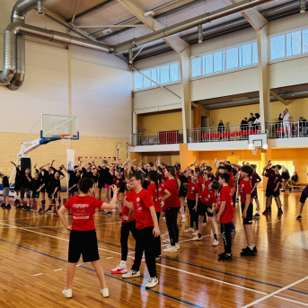 Sporto visa klase sacensības 6.klasēm Sējas skolā - 