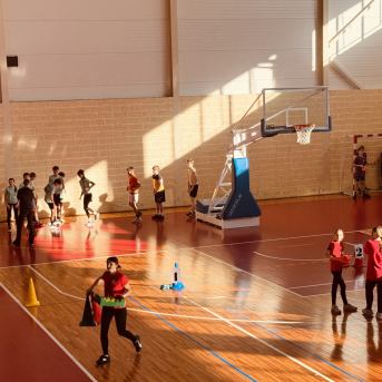 Sporto visa klase sacensības 6.klasēm Sējas skolā - 