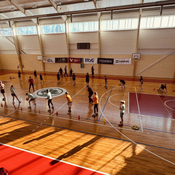 Sporto visa klase sacensības 6.klasēm Sējas skolā - 