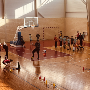 Sporto visa klase sacensības 6.klasēm Sējas skolā - 