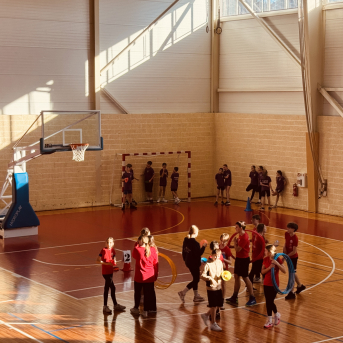 Sporto visa klase sacensības 6.klasēm Sējas skolā - 