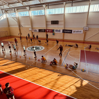 Sporto visa klase sacensības 6.klasēm Sējas skolā - 