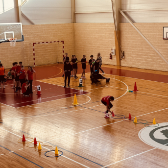 Sporto visa klase sacensības 6.klasēm Sējas skolā - 