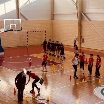 Sporto visa klase sacensības 6.klasēm Sējas skolā - 