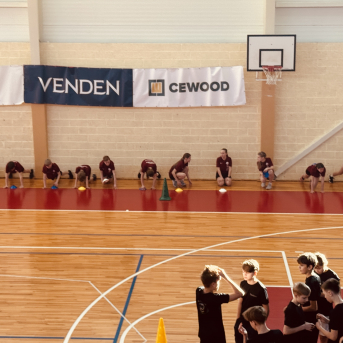 Sporto visa klase sacensības 6.klasēm Sējas skolā - 