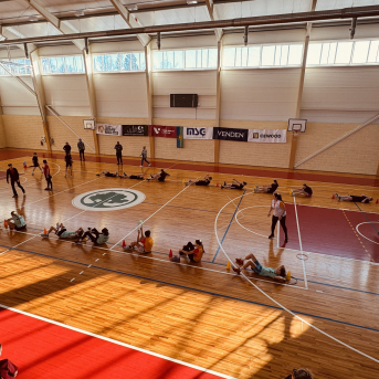 Sporto visa klase sacensības 6.klasēm Sējas skolā - 