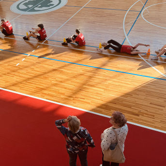 Sporto visa klase sacensības 6.klasēm Sējas skolā - 