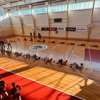 Sporto visa klase sacensības 6.klasēm Sējas skolā - 