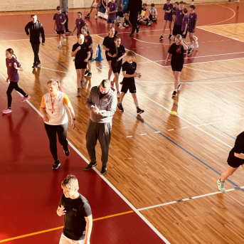 Sporto visa klase sacensības 6.klasēm Sējas skolā - 