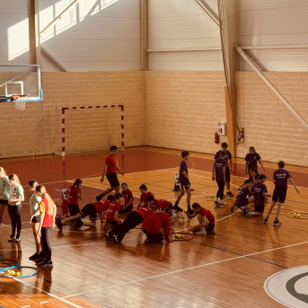 Sporto visa klase sacensības 6.klasēm Sējas skolā - 