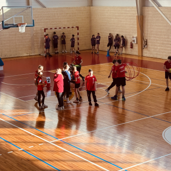 Sporto visa klase sacensības 6.klasēm Sējas skolā - 