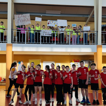 Sporto visa klase sacensības 6.klasēm Sējas skolā - 