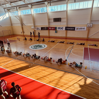 Sporto visa klase sacensības 6.klasēm Sējas skolā - 