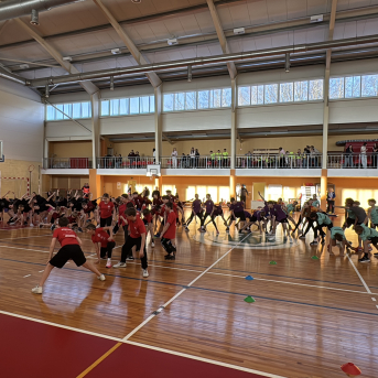 Sporto visa klase sacensības 6.klasēm Sējas skolā - 