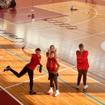 Sporto visa klase sacensības 6.klasēm Sējas skolā - 